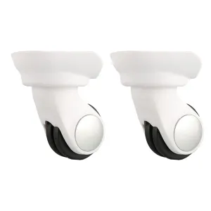 1 Pair Suitcase Luggage Replacement Casters Mute Roller for Travelling Bag Travel Suitcase