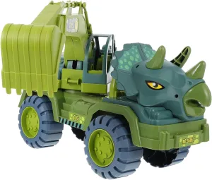 1 Set Dinosaurs Car Inertial Pull Back Dinosaur Trucks for Educational for Boys for Themed Parties Age and Up