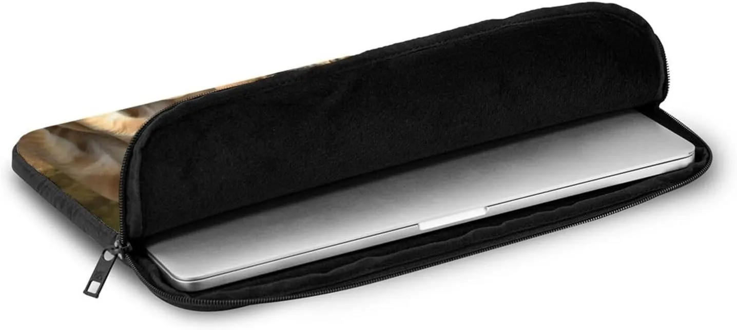 10 Inch Laptop Sleeve Bag Waterproof Shockproof Laptop Case Bag Lion Family Computer Skin Bags Lightweight Tablet Carrying Case