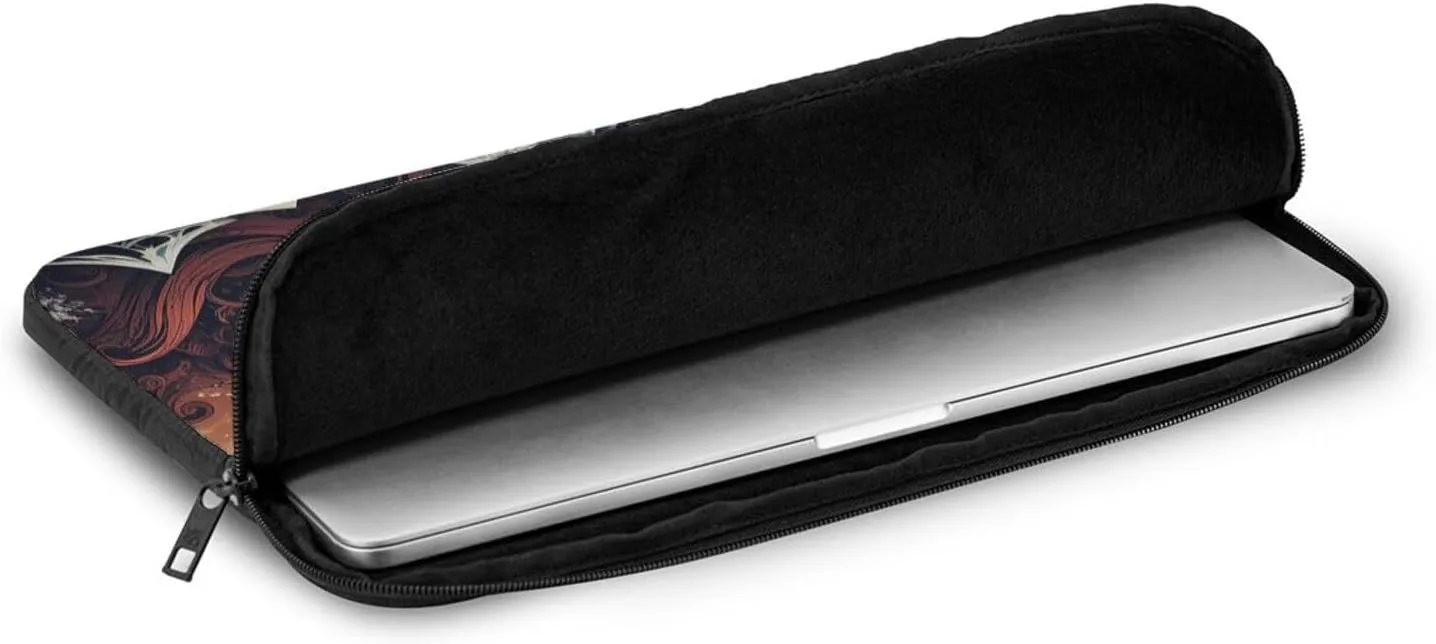 15 Inch Laptop Sleeve Bag Waterproof Shockproof Laptop Case Bag Octopus Tentacles with Ship Computer Skin Bags Lightweight Tablet Carrying Case