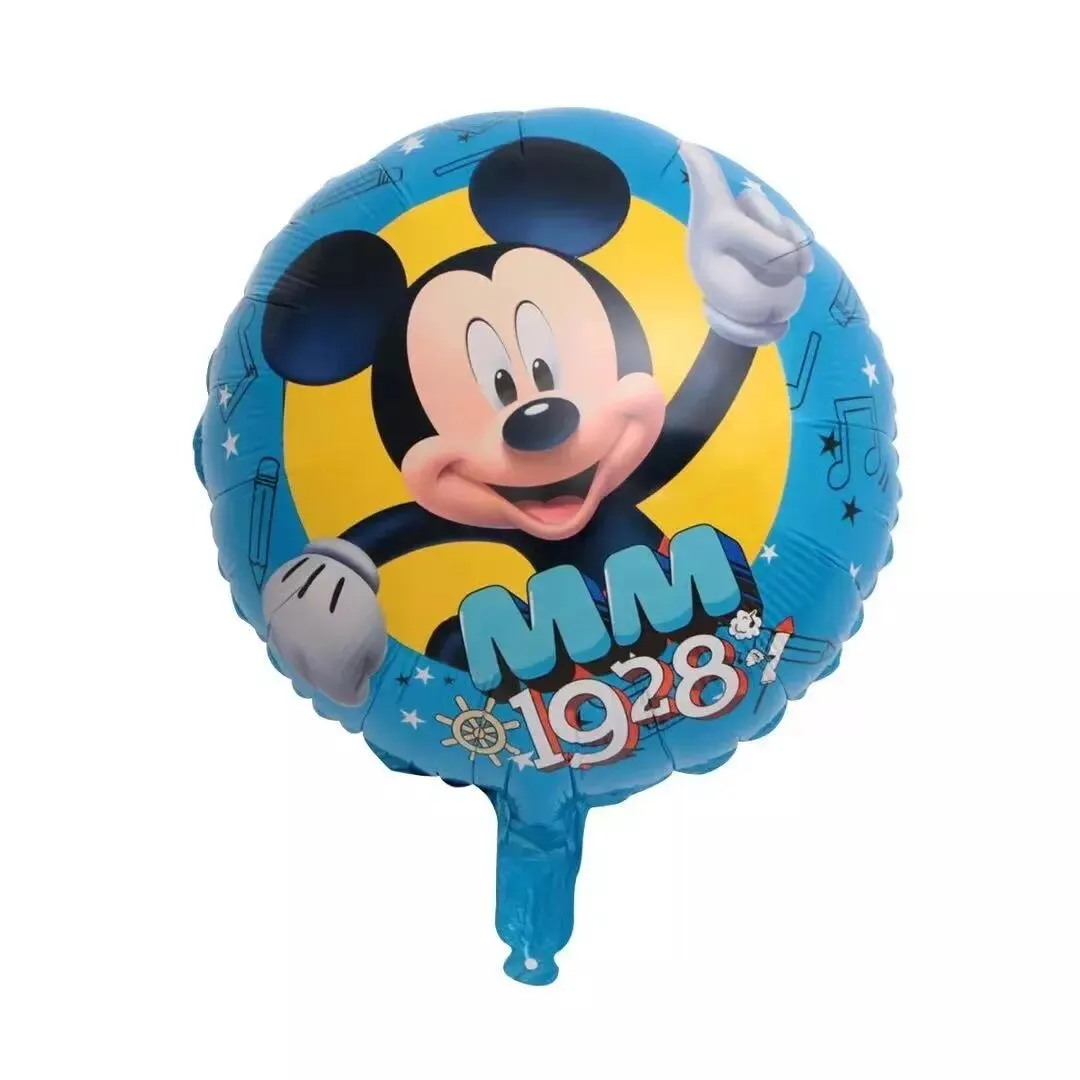 1pc 18 Inch Cartoon Round Belle Snow White Children Toy Inflatable Helium Foil Balloon Happy Birthday Baby Shower Party Decor