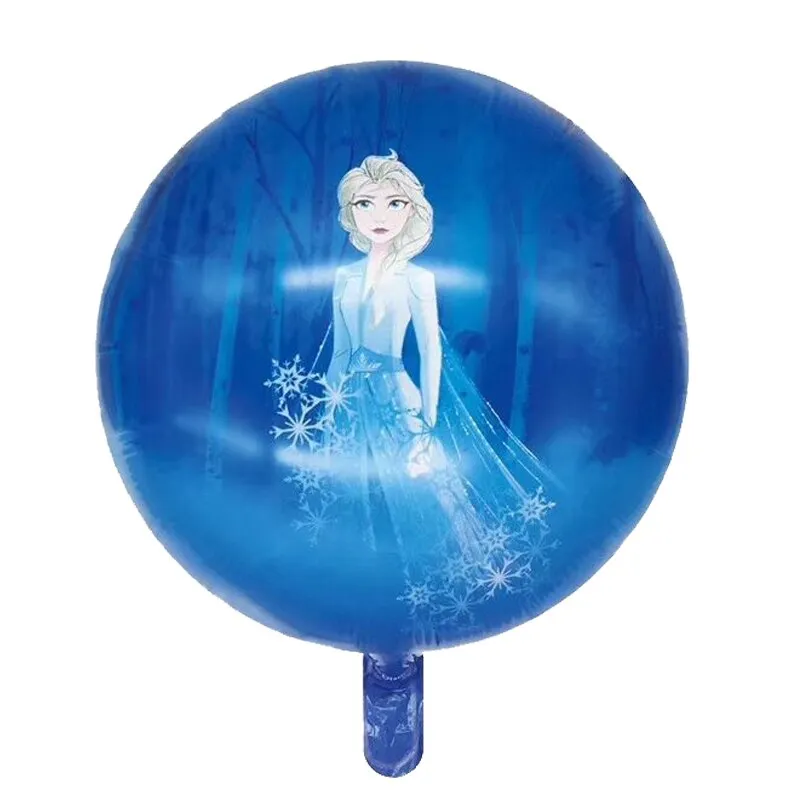 1pc 18 Inch Cartoon Round Belle Snow White Children Toy Inflatable Helium Foil Balloon Happy Birthday Baby Shower Party Decor