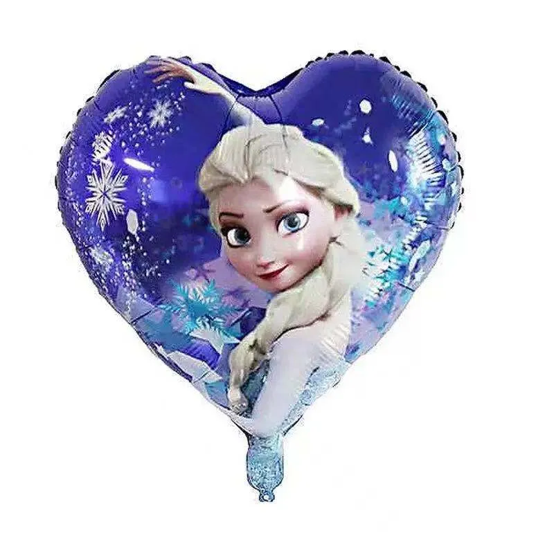 1pc 18 Inch Cartoon Round Belle Snow White Children Toy Inflatable Helium Foil Balloon Happy Birthday Baby Shower Party Decor