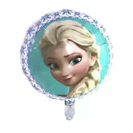 1pc 18 Inch Cartoon Round Belle Snow White Children Toy Inflatable Helium Foil Balloon Happy Birthday Baby Shower Party Decor