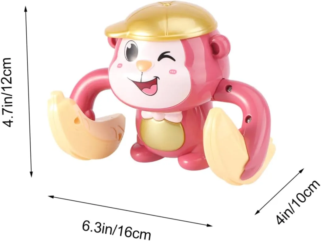 1pc Electric Tumbling Toy for Singing Dancing Cartoon Plaything for Crawling Fun Interactive Playmate Sound Effects Great for Boys and Girls