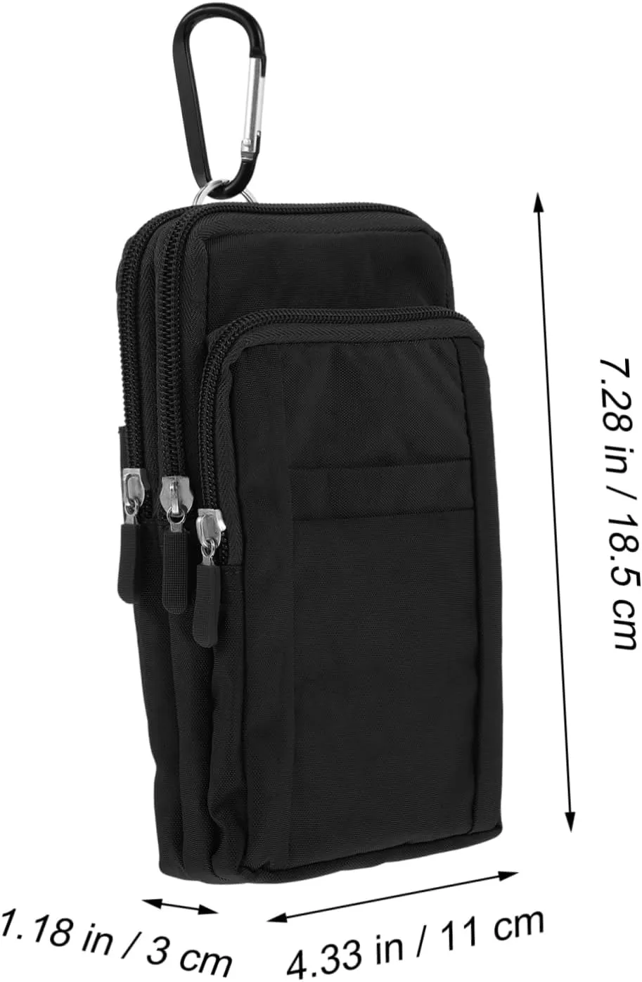 1pc Fanny Pack Messenger Bag Belt Clip Crossbody Bag Cell Phone Purse Belt Pouch Phone Pouch