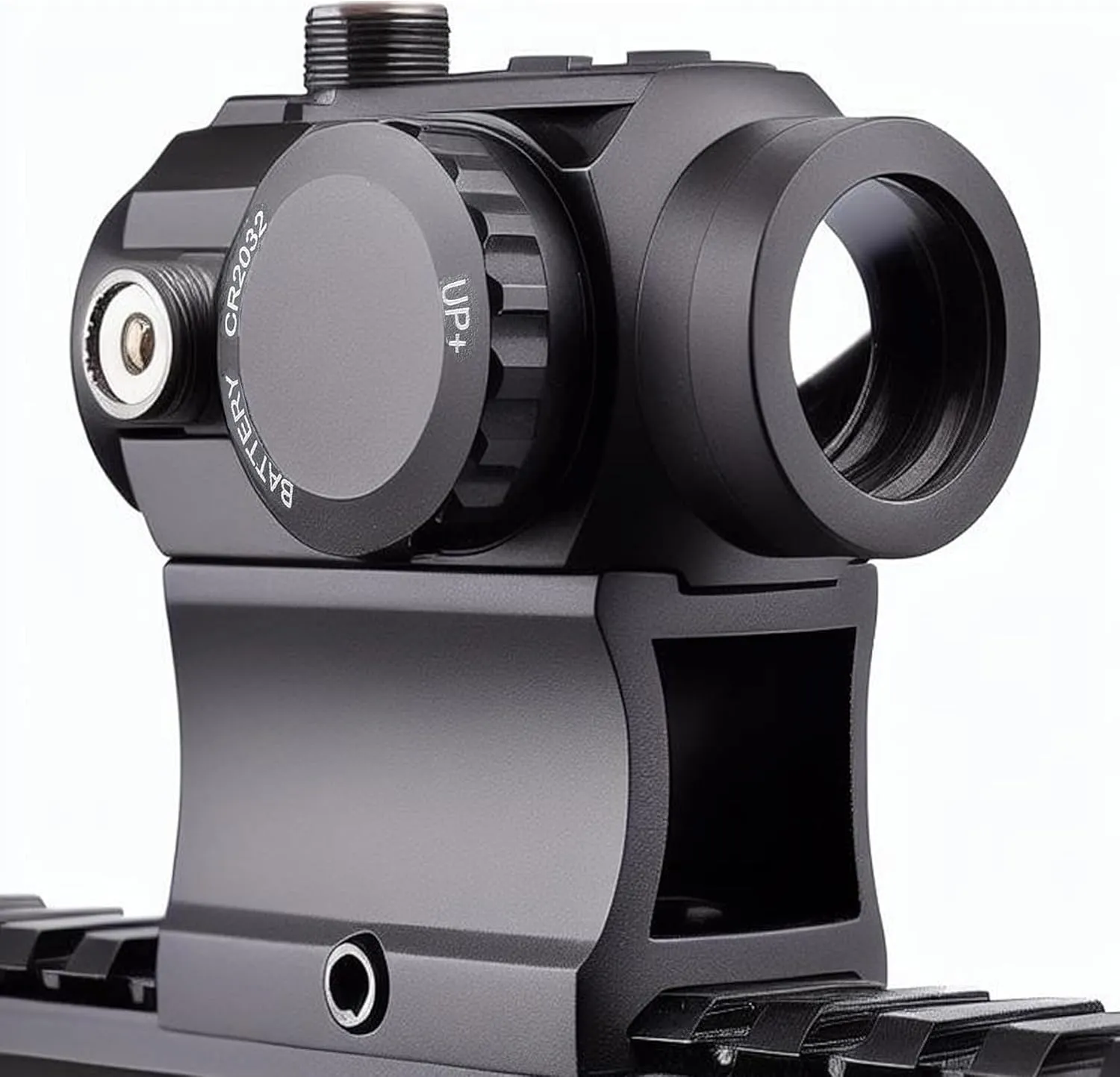 1x20mm Red Green Illuminated Dot Sight Rifle Tactical Optics 7 Brightness for Airsoft Gun Scope Accessories Fit Picatinny Rail Mount Black