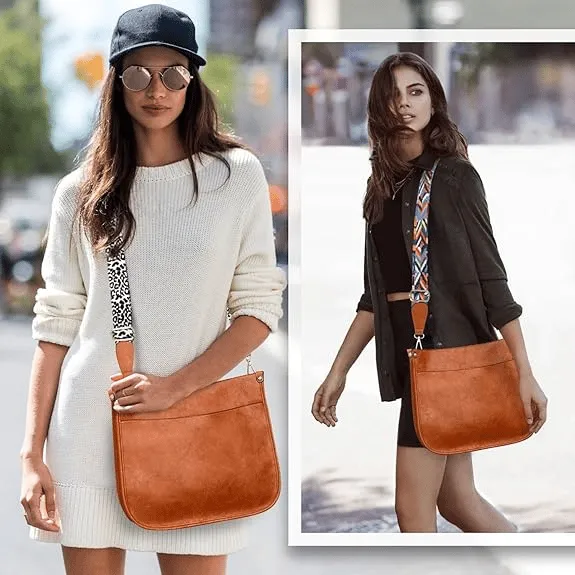 🔥2025 NEW SALES - 50% OFF🔥Colorful Straps Crossbody Leather Bags🏆