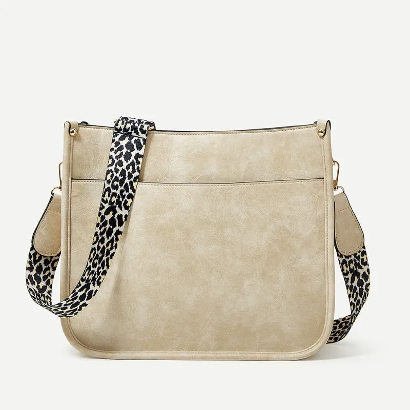 🔥2025 NEW SALES - 50% OFF🔥Colorful Straps Crossbody Leather Bags🏆