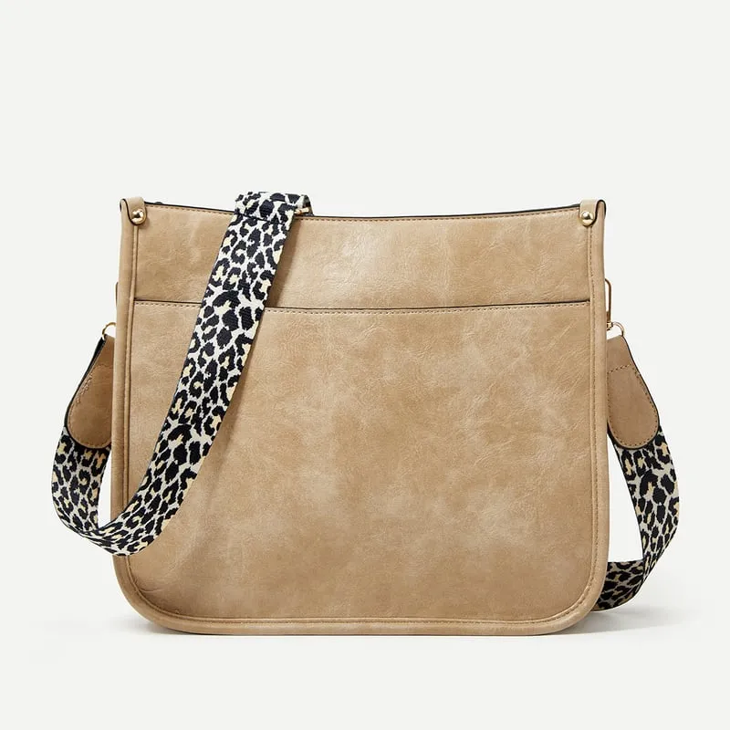 🔥2025 NEW SALES - 50% OFF🔥Colorful Straps Crossbody Leather Bags🏆