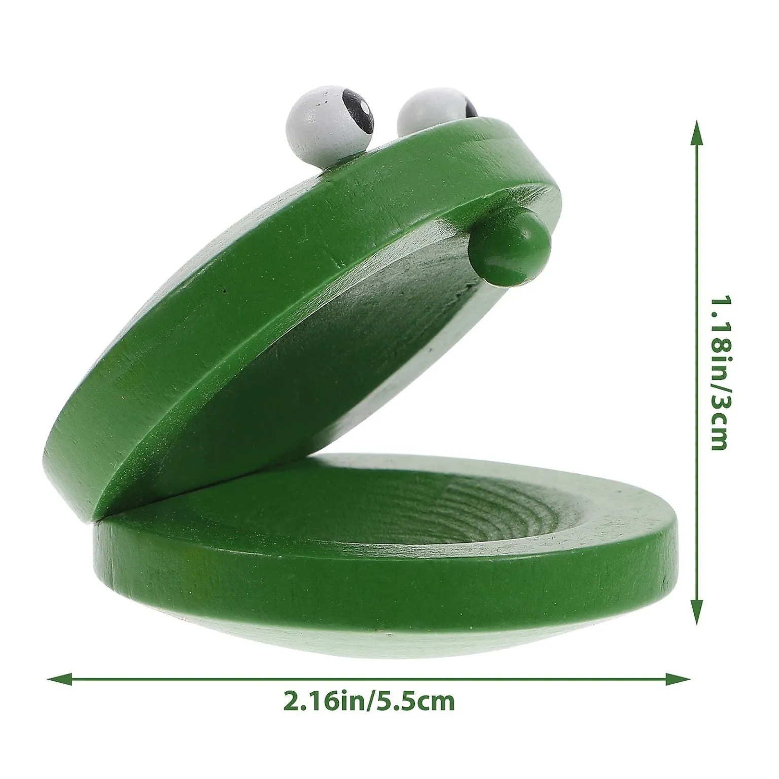 3 Pcs Toys Children Preschool Musical Toys Wooden Mini Castanet Wooden Instrume