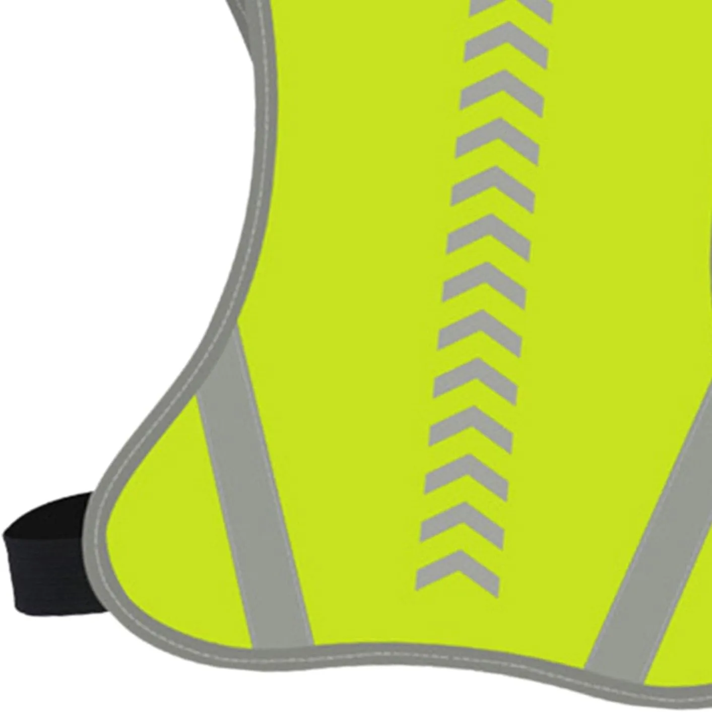 3X Reflective Vest Lightweight Night Running Vest Night Sports Waistcoat for