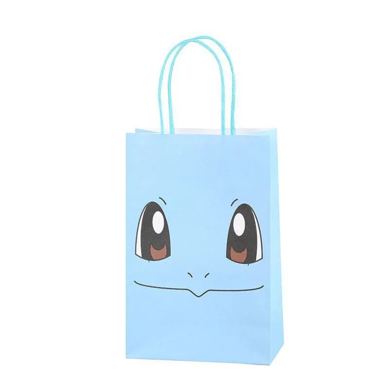 40PCS Cartoon Expression Portable Dinosaur Gift Bag AU