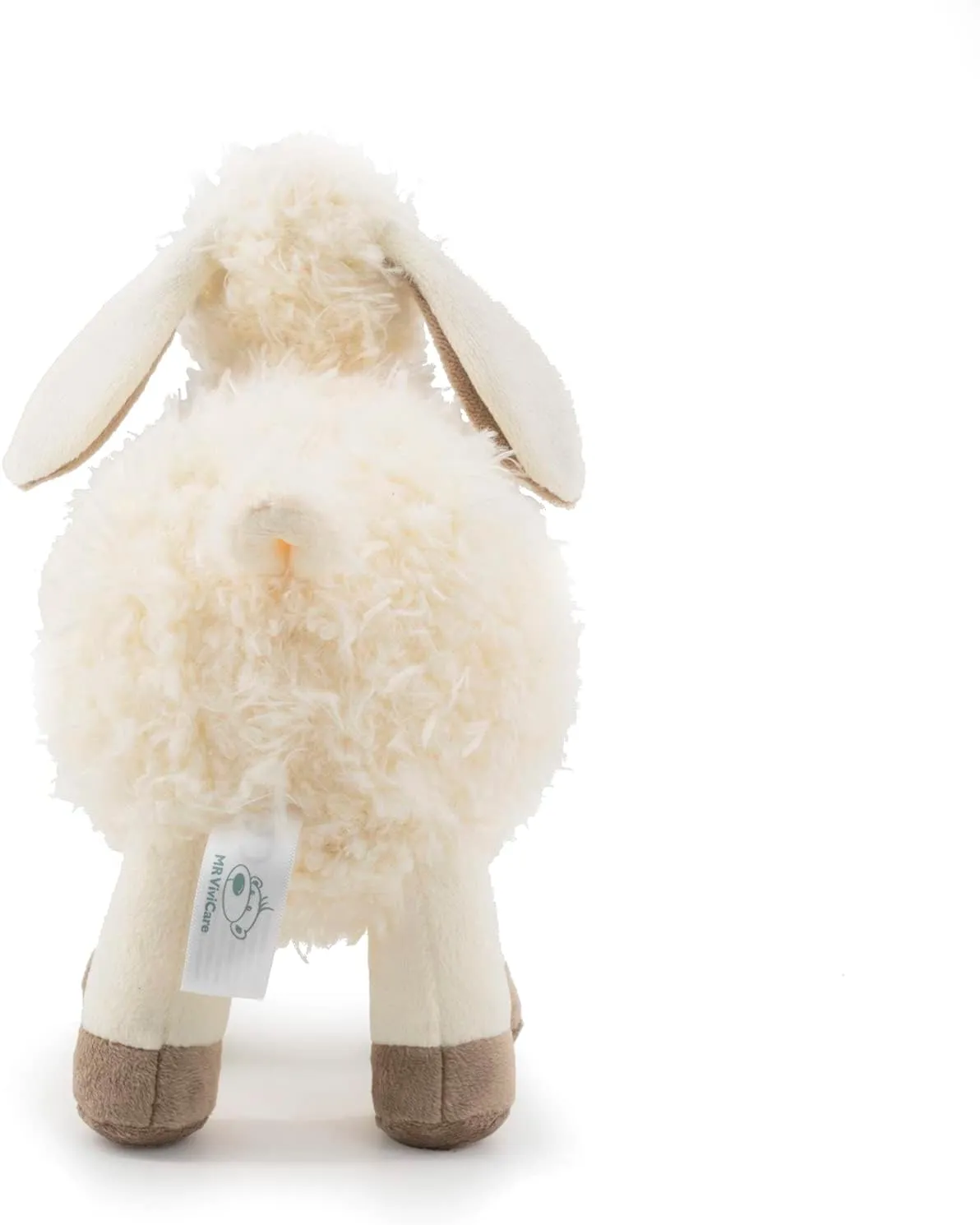 8.5" White/Cream Sheep Stuffed Animals for Boys and Girls,Soft and Adorable Lamb Plush Toys for Newborn Babies,Great Gifts on Birthday,Christmas,Baby Shower,Easter,Machine Washable