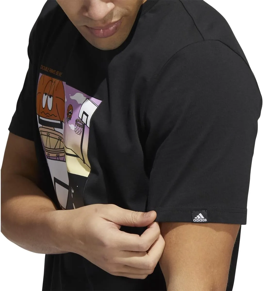 adidas Men's Double Rims Tee