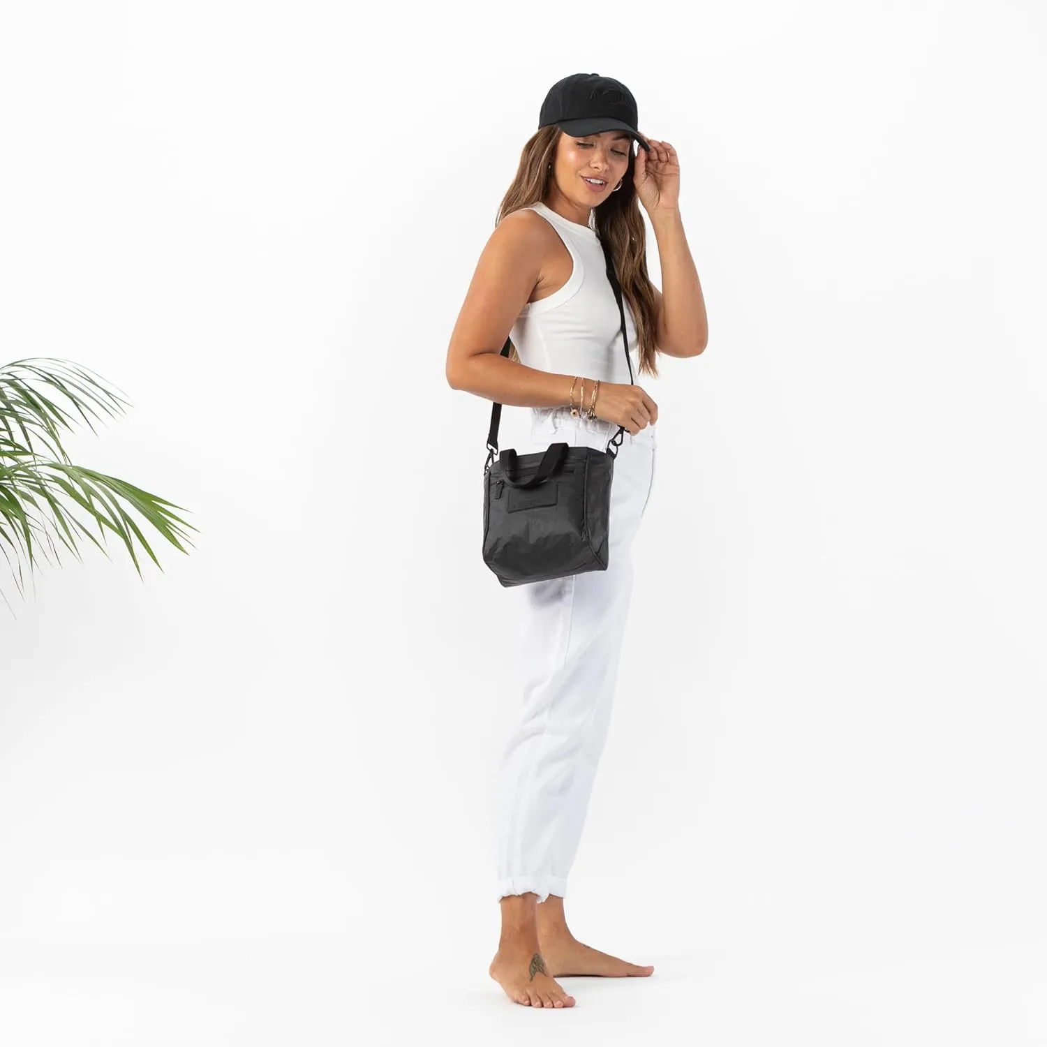 ALOHA Collection Crossbody Bag - Zip-Top Closure, Lightweight, Splash-Proof Mini Tote Bag for Travel, and Everyday Use