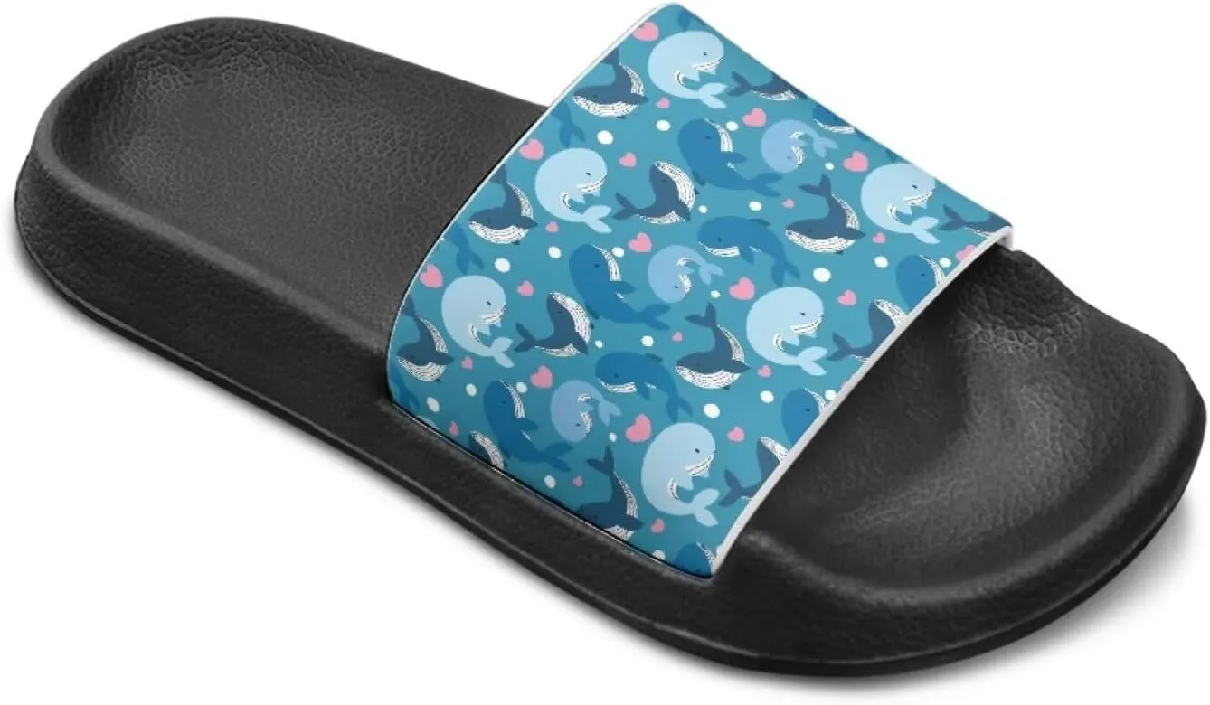 Animal Pattern Kids Sandals for Boys Girls House Slides Children's Cozy Pillow Slippers Non-Slip for Beach Days