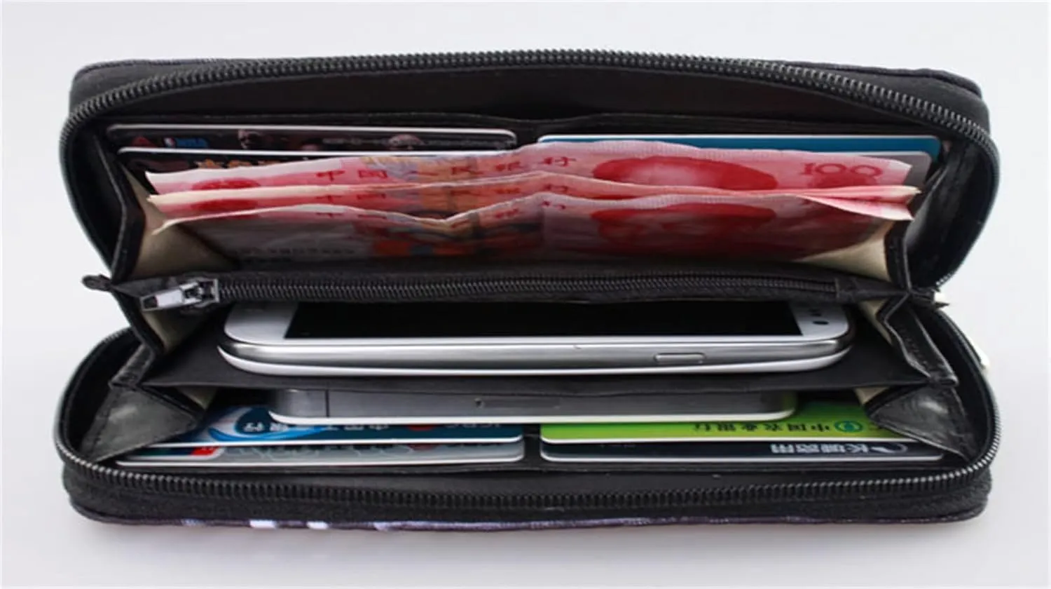 Anime Chainsaw Man Wallet Long Bifold Purse Credit Card Holder 1