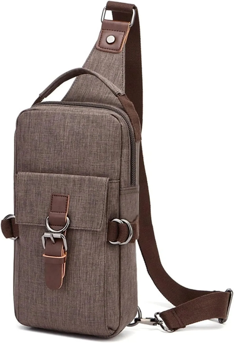 Anti Theft Lightweight Small Crossbody Daypack, Shoulder Chest Sling Backpack For Men Men Travel Sports Crossbody