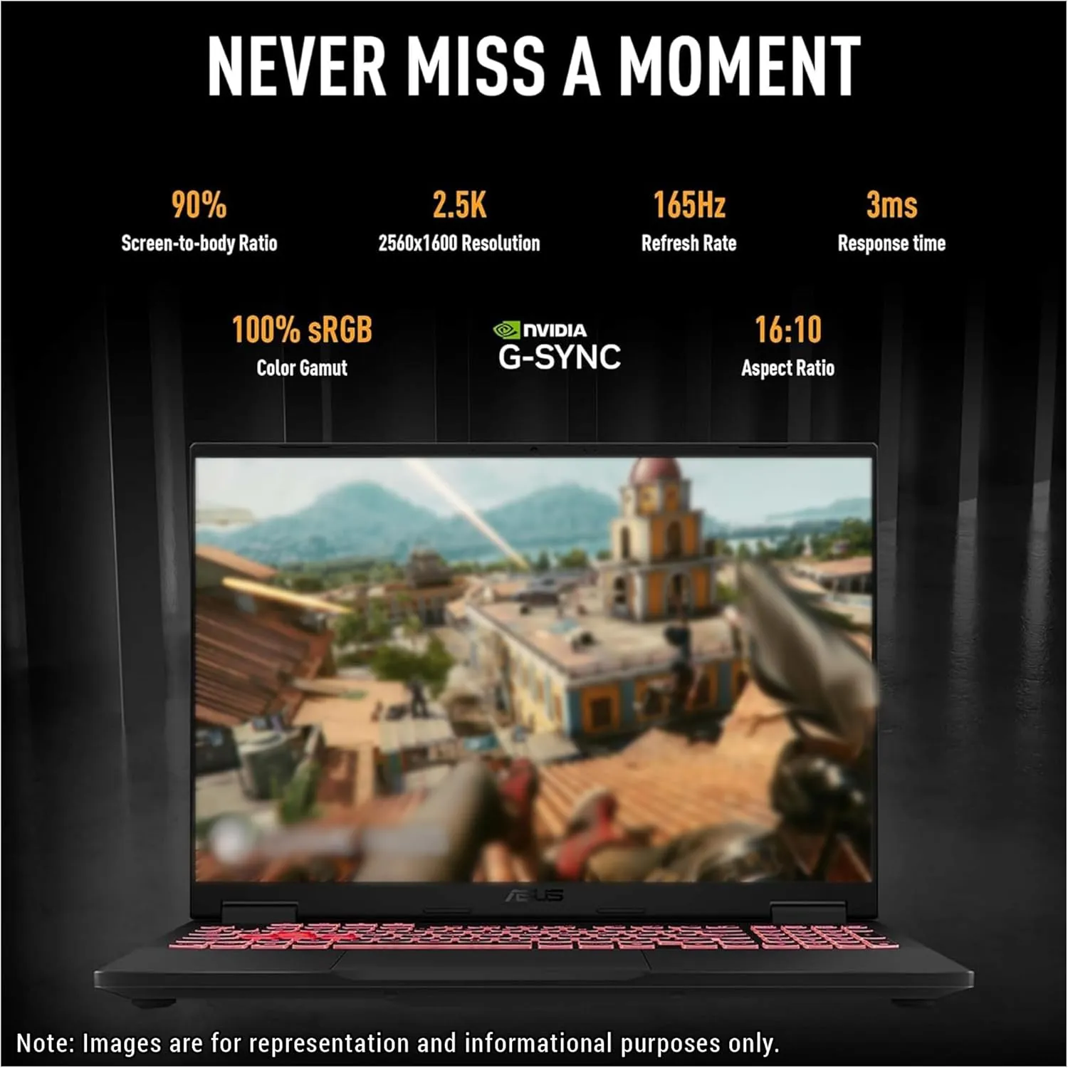 ASUS TUF A16 Copilot  Gaming Laptop, AMD Ryzen AI 9 HX 370, 32 GB LPDDR5x RAM, 2 TB PCle SSD, 16" WQXGA (2560x1600) 165Hz Display, Nvidia G-Force RTX 4060, 1-Zone RGB Keyboard, W11 Pro, Jaeger Gray