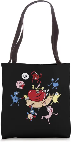 attack love broken heart knife sin sinner monster bizarre Tote Bag