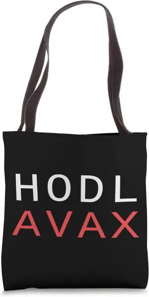 AVAX Avalanche Crypto Cryptocurrency Blockchain DeFi NFT Art Tote Bag