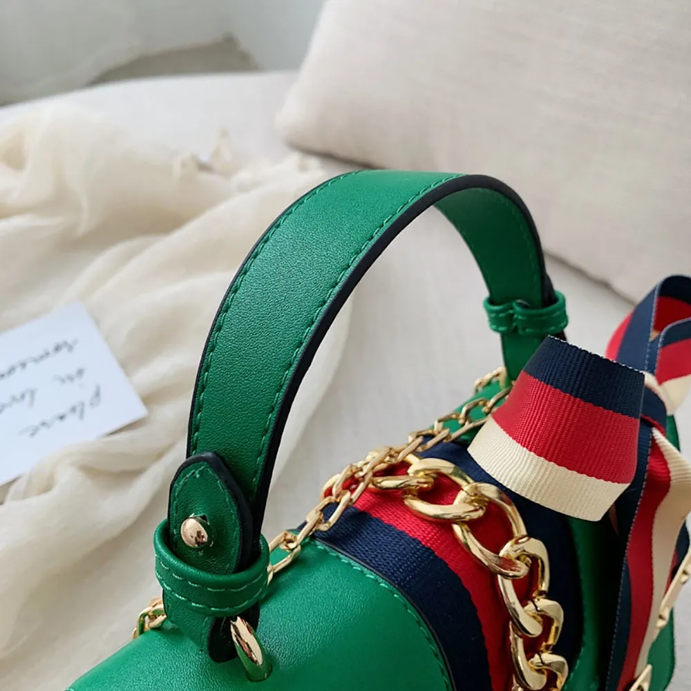 Bag Handbags Outdoor Chains Small Shopping And Compact Purses Shoulder Ribbons Women Leather PU For Handbags Bags Female Crossbody Cost-efficient Women