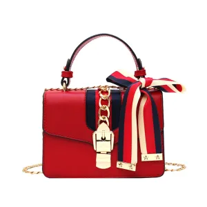 Bag Handbags Outdoor Chains Small Shopping And Compact Purses Shoulder Ribbons Women Leather PU For Handbags Bags Female Crossbody Cost-efficient Women