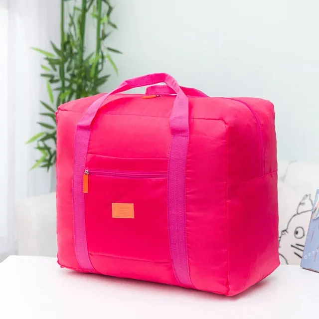 Bag Women Nylon Bag Travel Capacity Great discounts Folding Large Unisex Bags Quick shipping Luggage Travel Bag Folding Handbags WaterProof Travel IUXNewbring