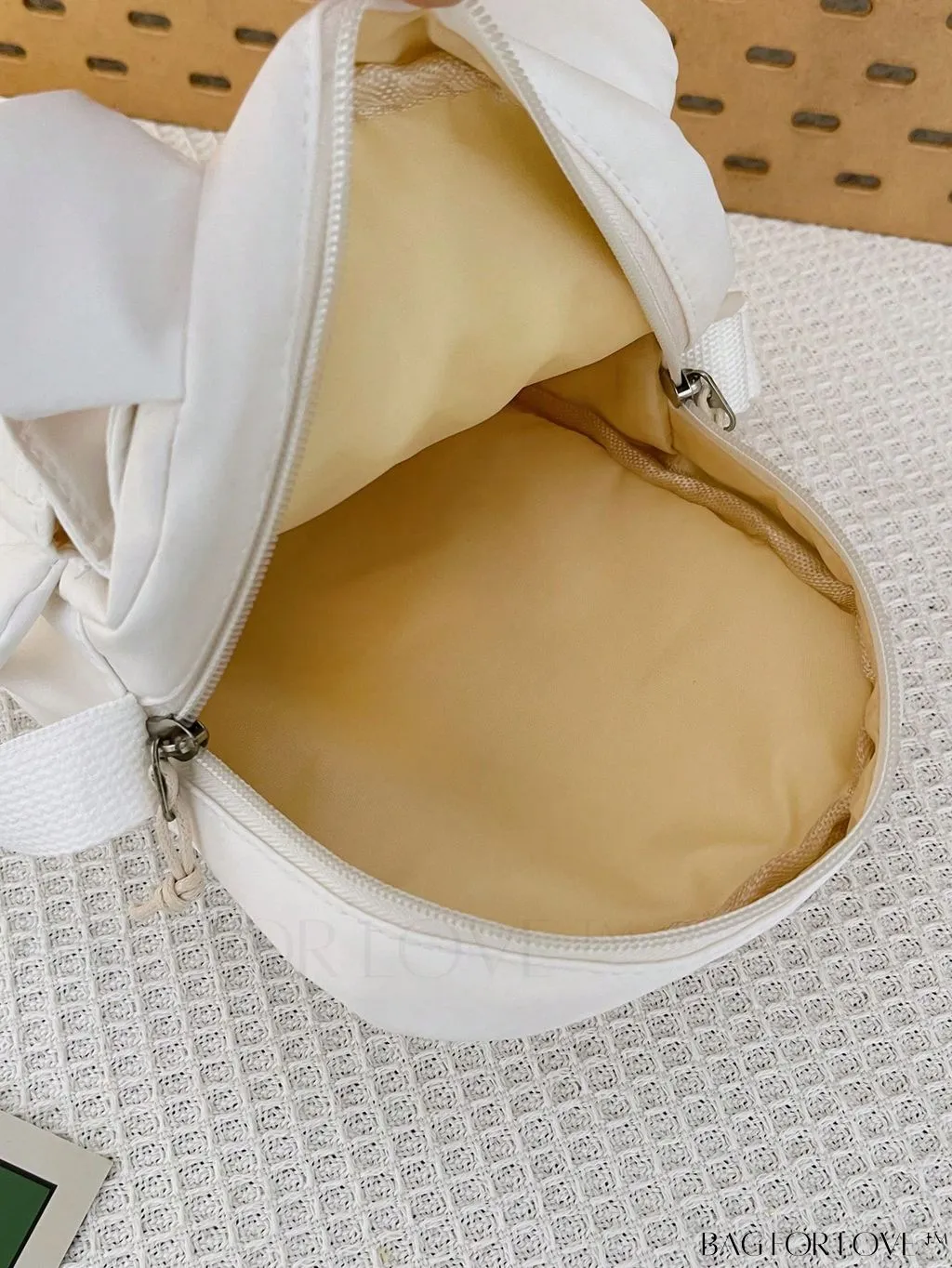 BagForLove - Astronaut-themed Mini Canvas Bag with Zipper - Perfect for Novelty and Style