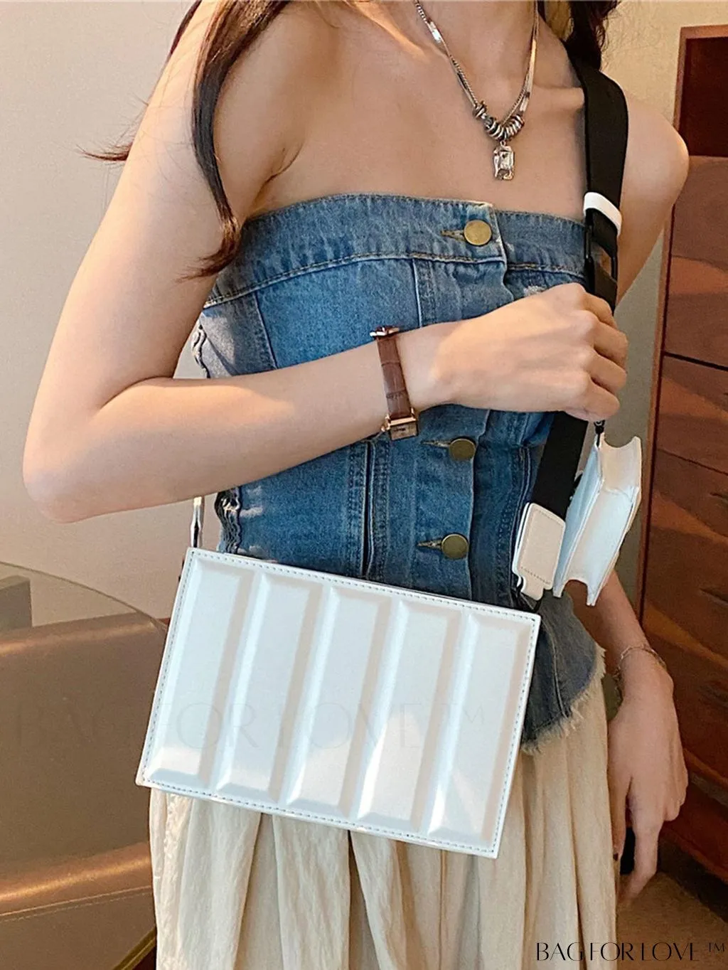 BagForLove - Chic Pink Box Bag: Stylish and Versatile for Everyday Wear
