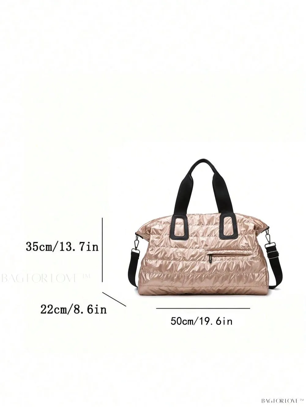 BagForLove - Minimalist Travel Bag with Stylish Design and Spacious Interior