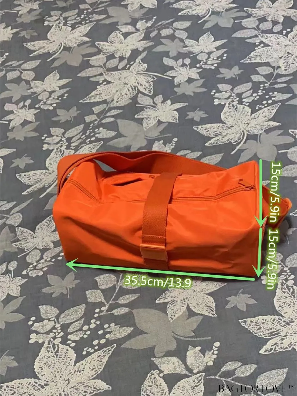 BagForLove - Premium Nylon Crossbody Bag: Spacious for Sports & Travel