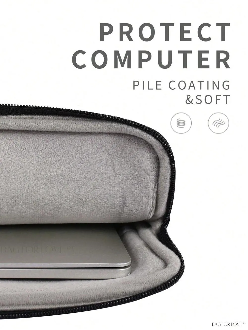 BagForLove - Protective Laptop Carrier Waterproof Case for Dell and Tablet for Female Professionals