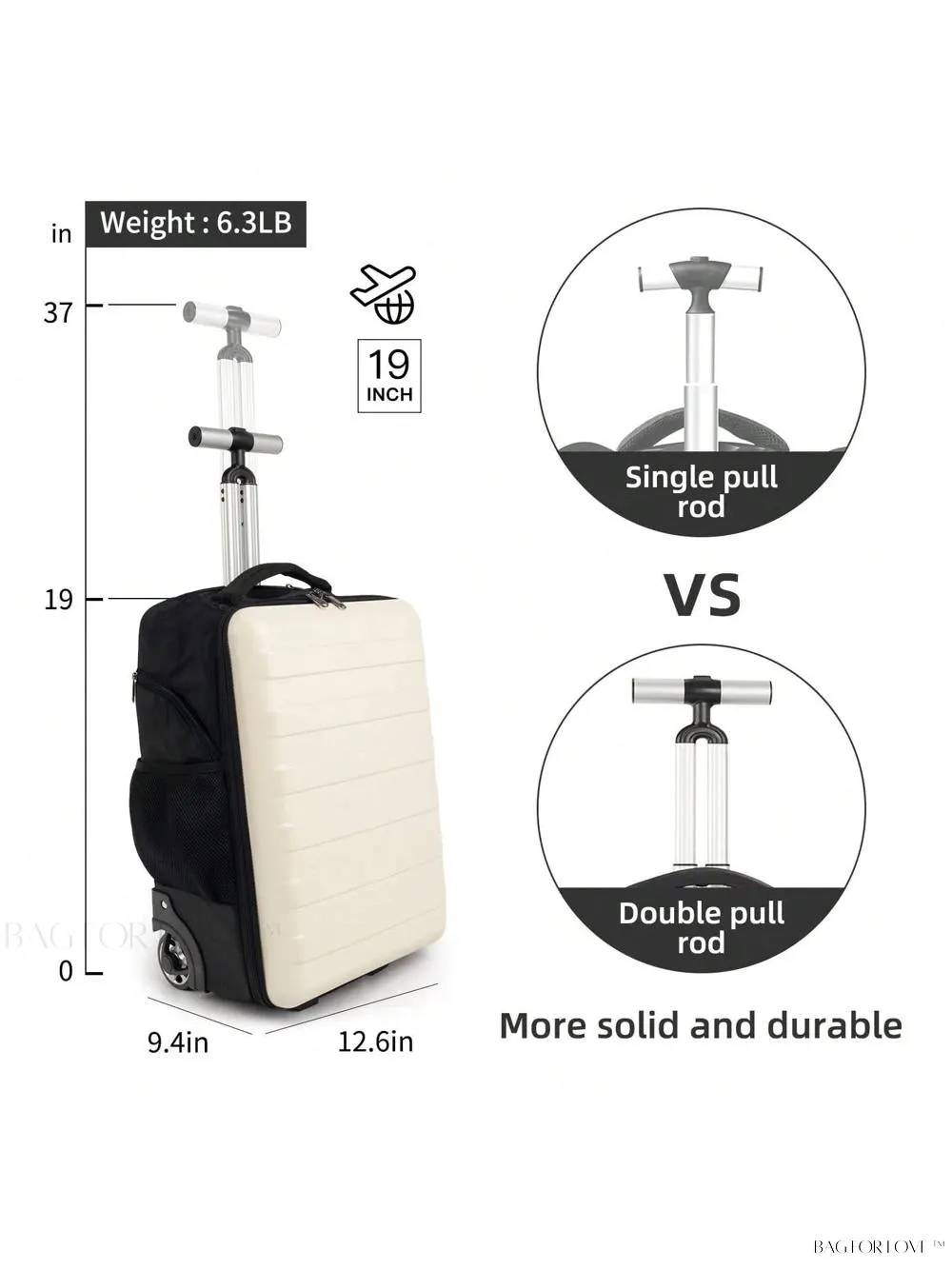 BagForLove - Waterproof Backpack for Women's Daily Commute