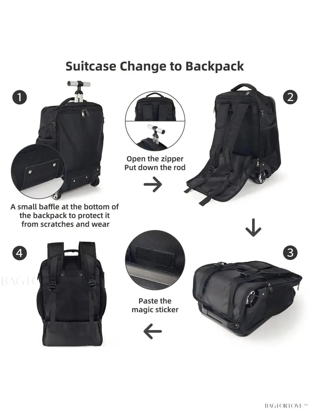 BagForLove - Waterproof Backpack for Women's Daily Commute