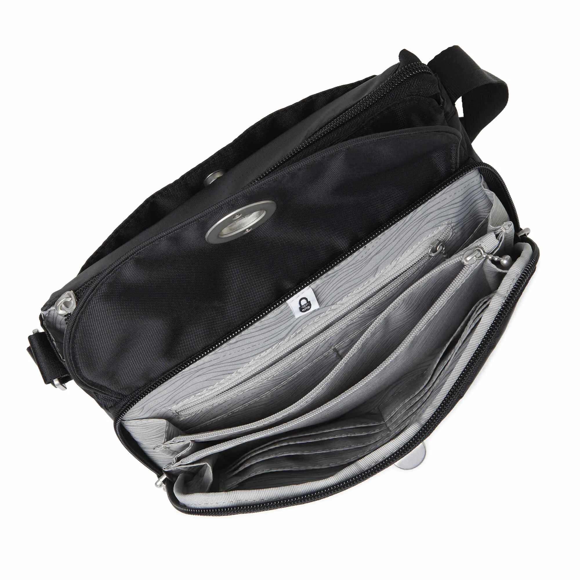 BAGGALLINI CALAIS BLACK GOLD HARDWARE CROSSBODY CAL532B0068