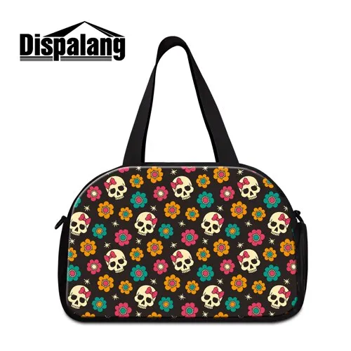 bags Big savings event Premium customer care women for cool Dispalang Skull travel duffel