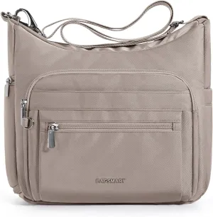 BAGSMART Crossbody Bag Tote Bag for Women, Shoulder Bag Handbag tote Bag with Compartments Purse Tote Top Handle Satchel
