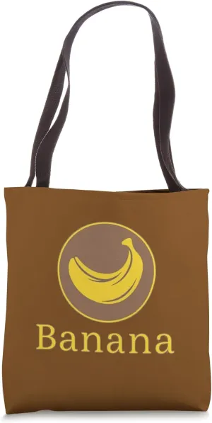 Banana Emblem Tote Bag