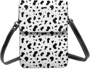 basketball Fire Leather Crossbody Cell Phone Purse Small Wallet Bags Adjustable Phone Bag for Women