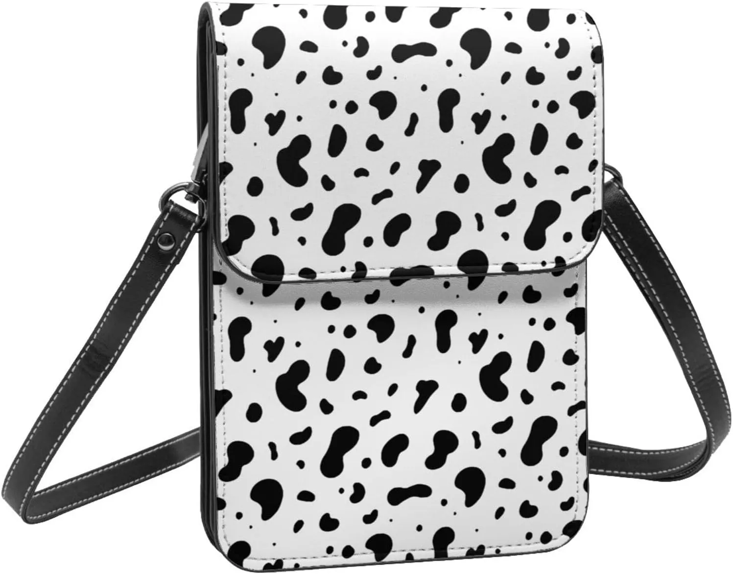 basketball Fire Leather Crossbody Cell Phone Purse Small Wallet Bags Adjustable Phone Bag for Women