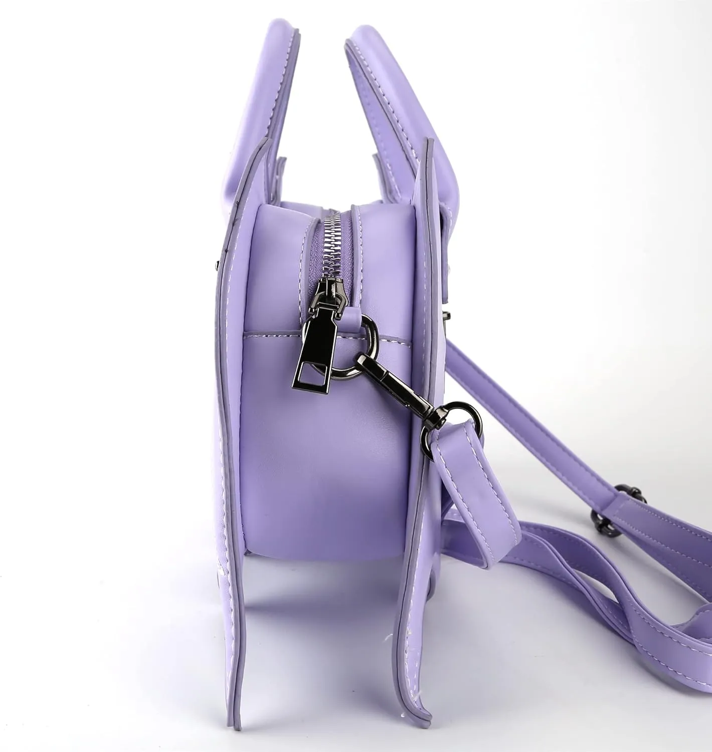 Bat wing Shoulder bag,PU Spider Web Crossbody Handbag for Women