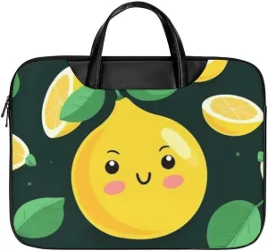 Beach Surfboard Laptop Bag for Women Handheld Leather Computer Bag Laptop Messenger Bag Briefcase
