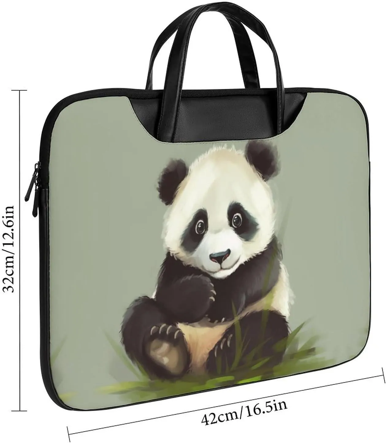Beautiful Sunflower Laptop Bag for Women Handheld Leather Computer Bag Laptop Messenger Bag Briefcase