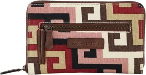 Bella Taylor Ambrose Signature Zip Wallet