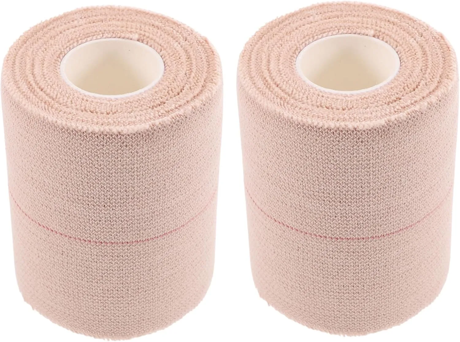 BESPORTBLE 2rolls Portable Cohesive Wrist Bandages of Breathable Adhesive Sports Tape Elastic Wrap for First Aid and Protection Skin-Friendly for Sports and Exercise