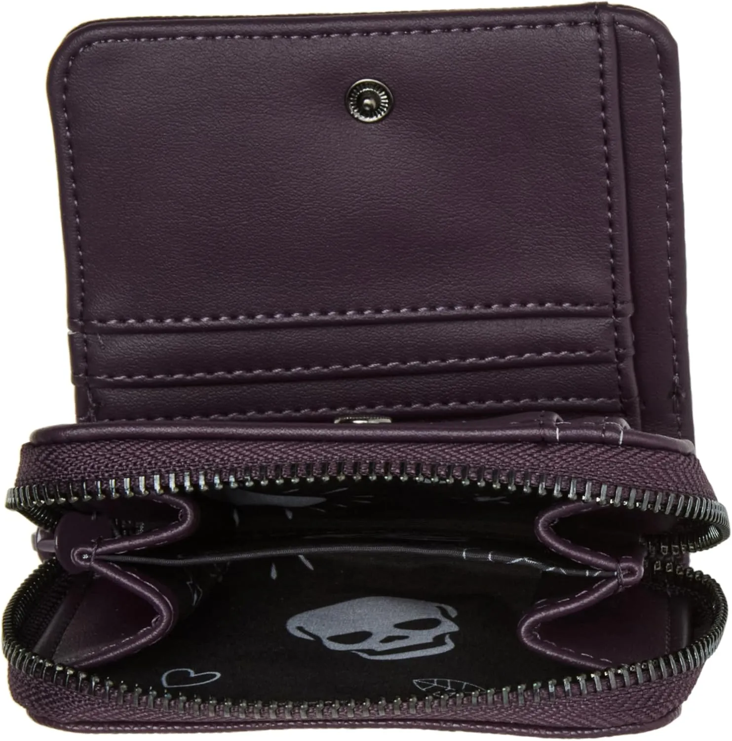 Betsey Johnson Xoskully Zip Around Wallet with Wristlet