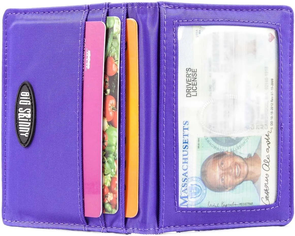 Big Skinny New Yorker ID Slim Wallet, Holds Up to 24 Cards