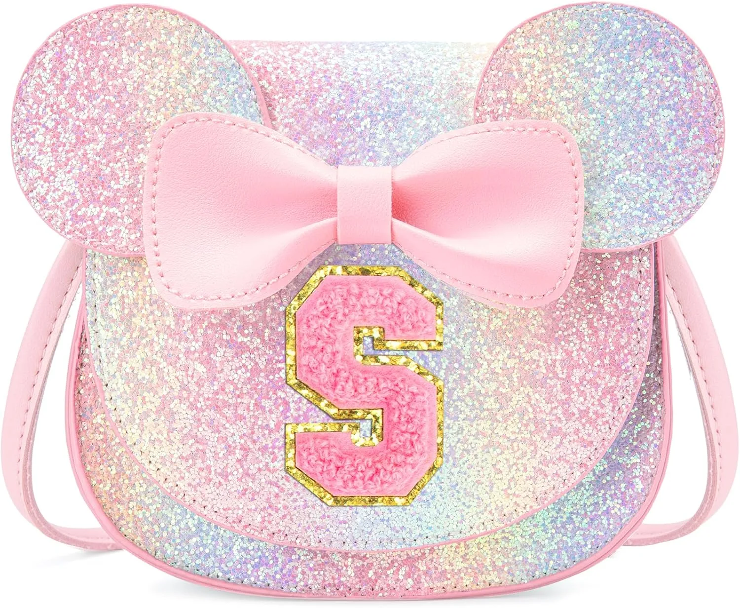 Birthday Gifts for 3 4 5 6 7 8 Year old Girl Initial Toddler Girls Purse Kids Purse for Girls Toddler Girl Gifts Stuff